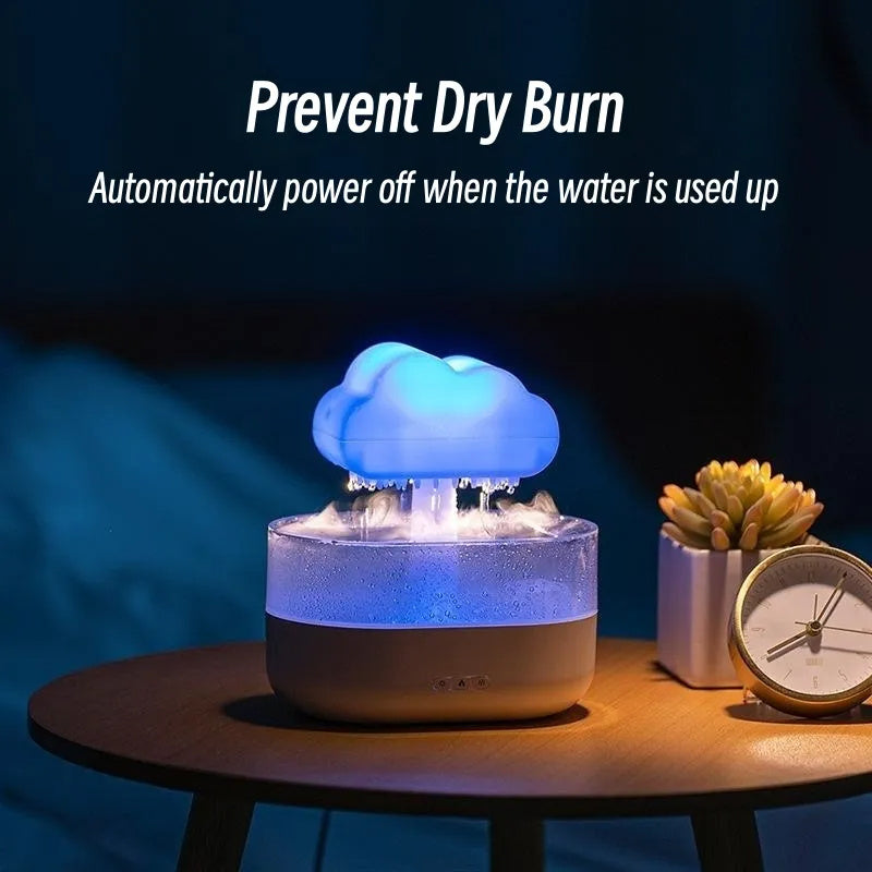 Cute Rain Cloud Light Humidifier
