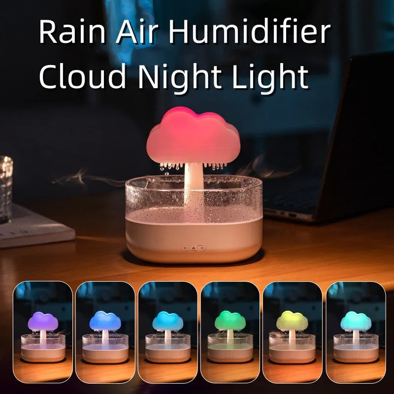 Cute Rain Cloud Light Humidifier