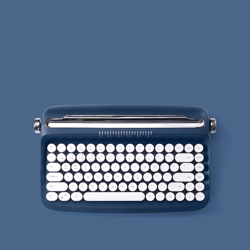 Retro iPad Bluetooth Keyboard & Mouse Set – Cute Office Style 🎀⌨️🖱️