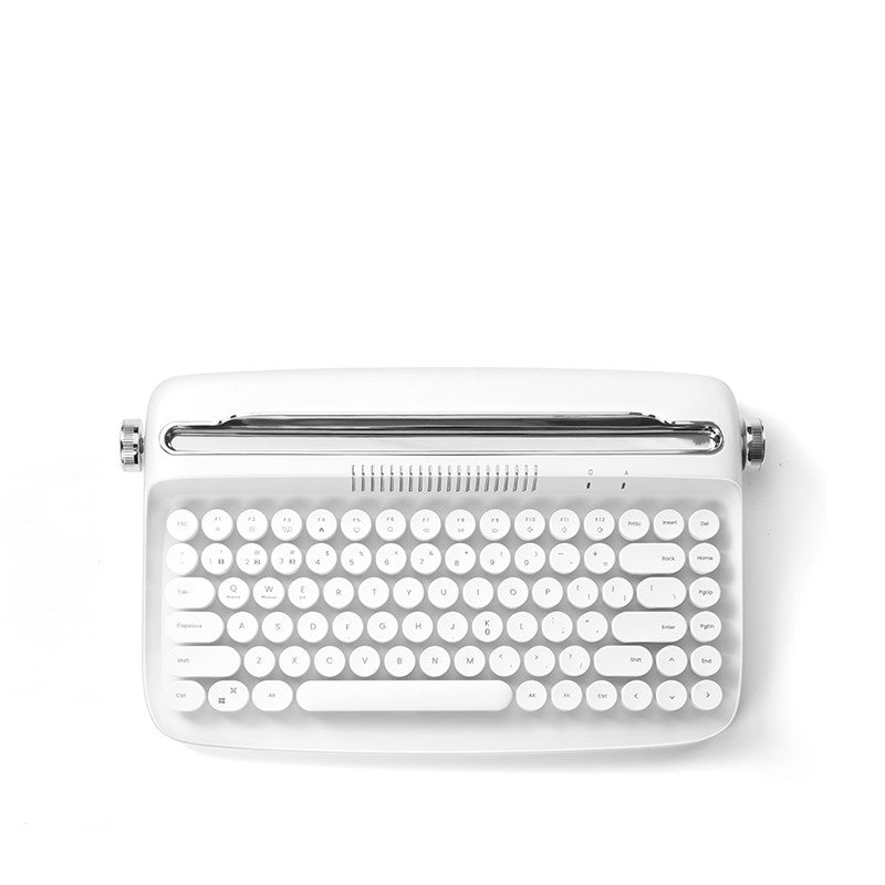 Retro iPad Bluetooth Keyboard & Mouse Set – Cute Office Style 🎀⌨️🖱️