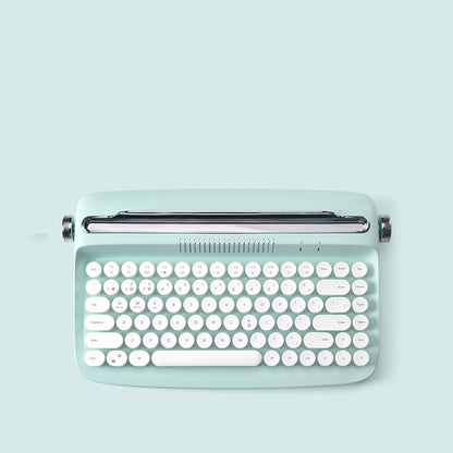 Retro iPad Bluetooth Keyboard & Mouse Set – Cute Office Style 🎀⌨️🖱️