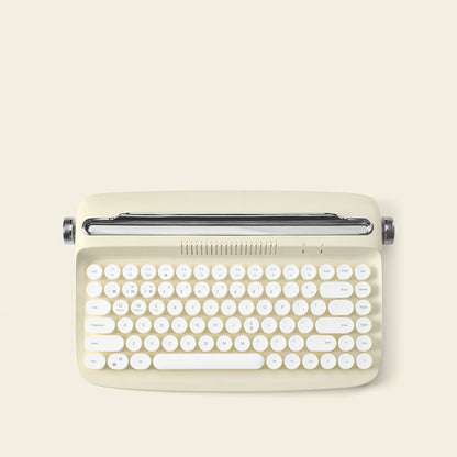 Retro iPad Bluetooth Keyboard & Mouse Set – Cute Office Style 🎀⌨️🖱️
