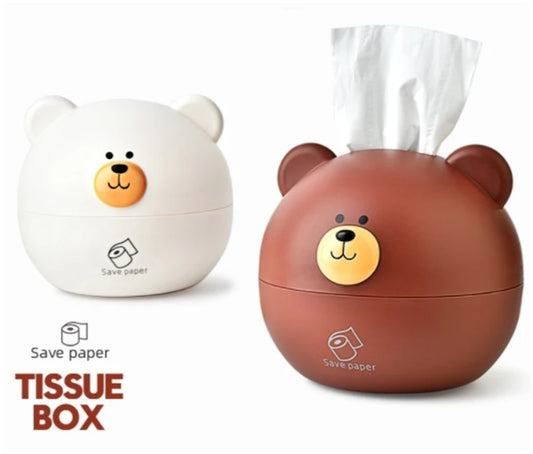 Cute Bear Tissue Box 🐻